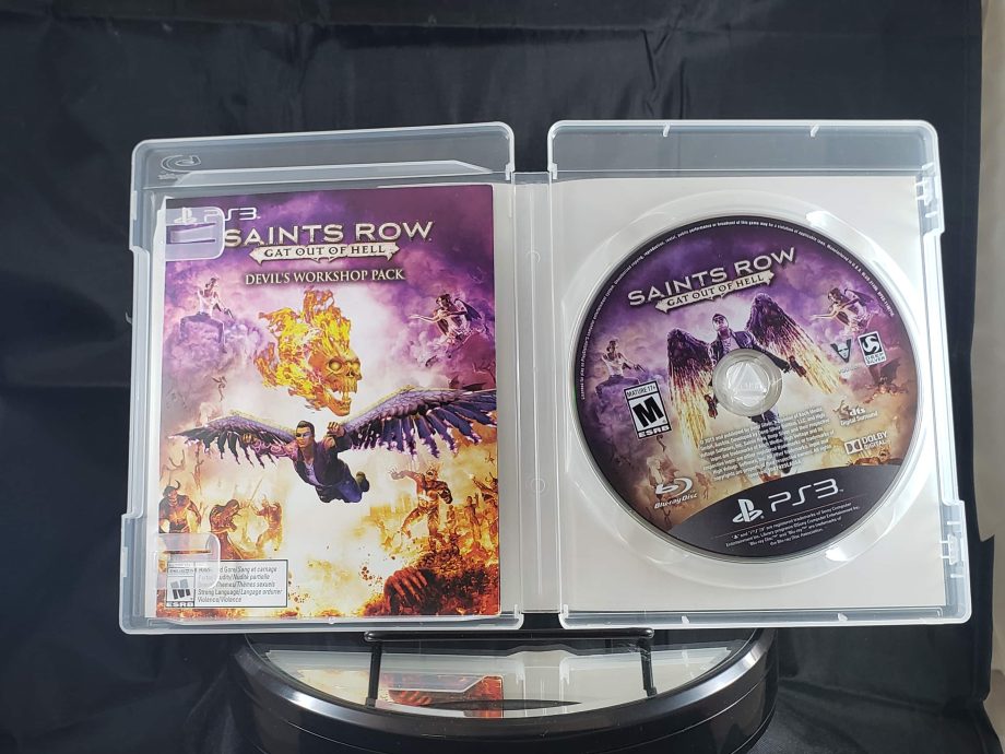 Saints Row Gat Out Of Hell Disc