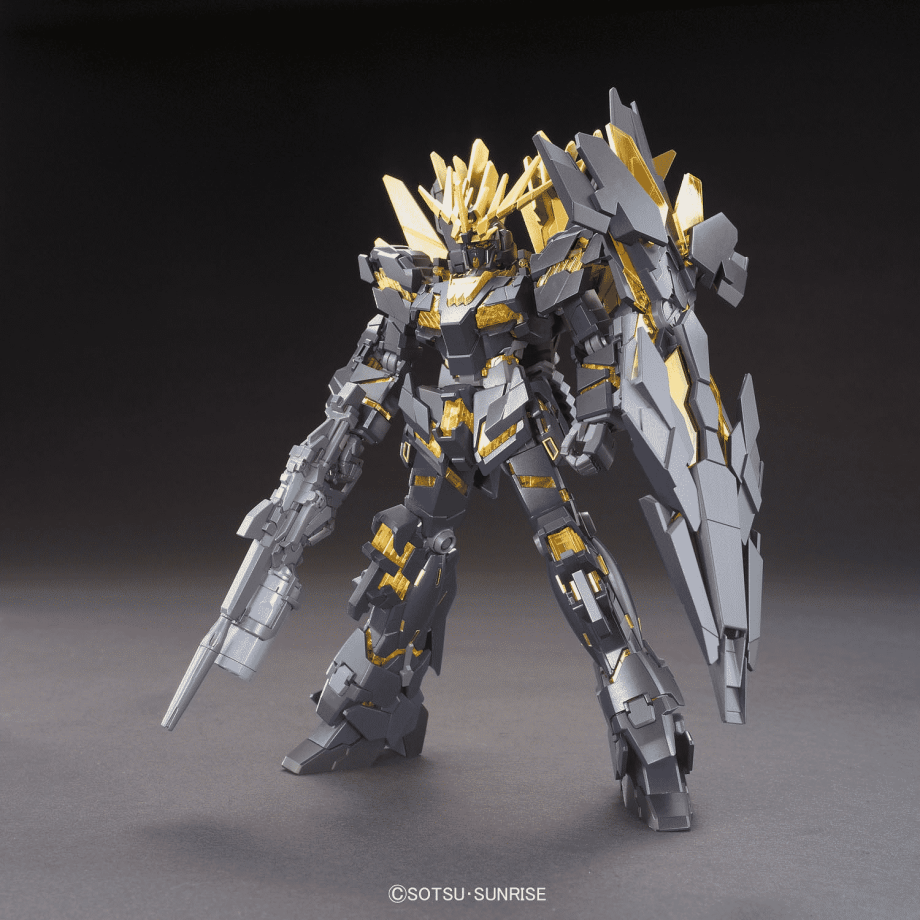 Gundam Universal Century 1/144 High Grade RX-0 Unicorn Gundam 02 Banshee Norn Destroy Mode Pose 1