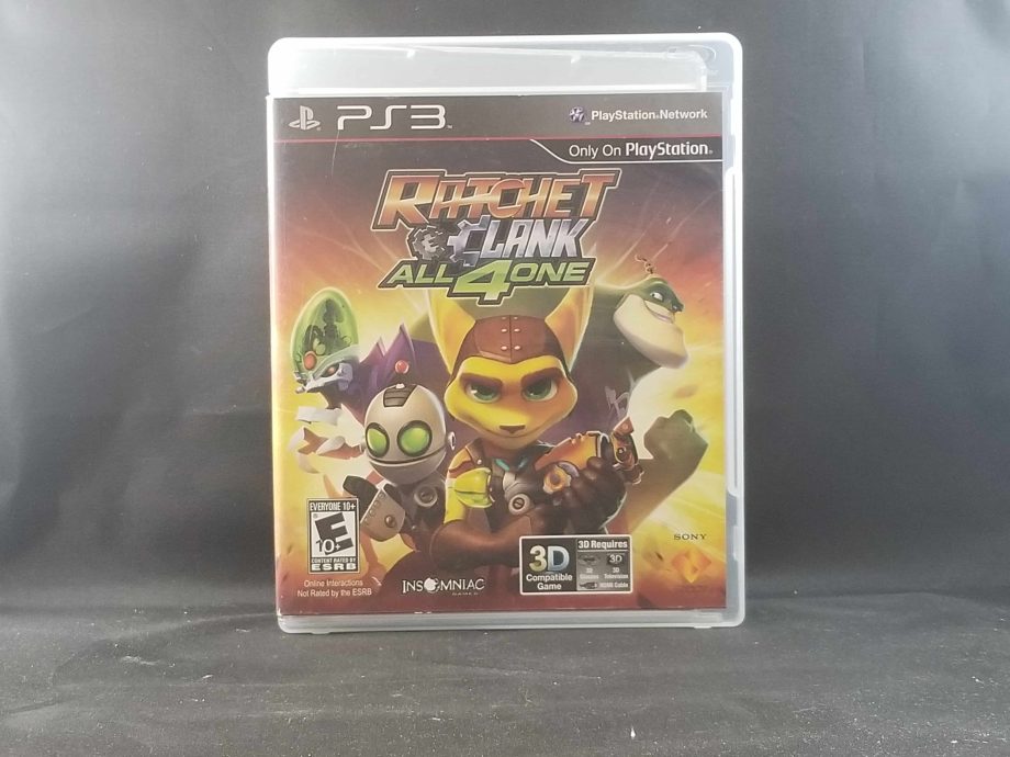 Ratchet & Clank All 4 One Front