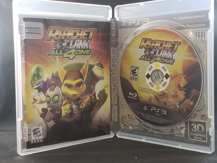 Ratchet & Clank All 4 One Disc