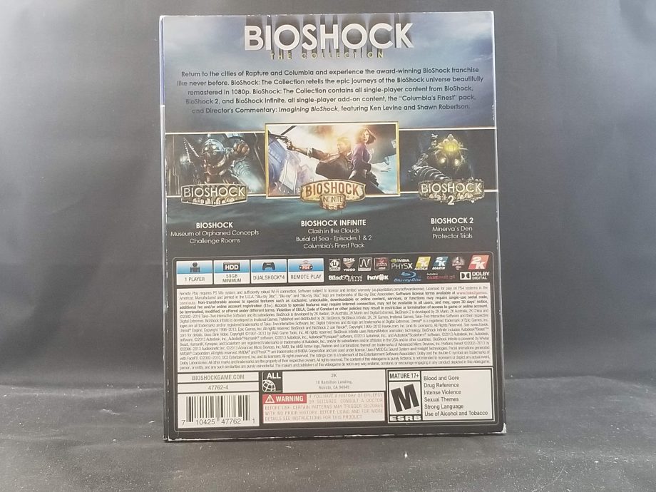 BioShock The Collection Back