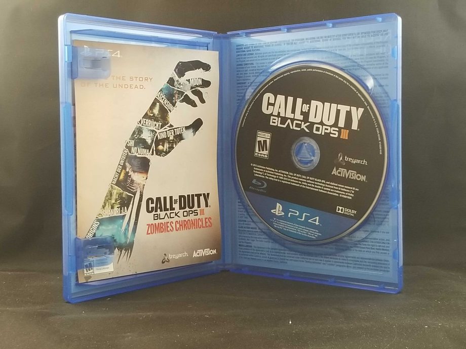 Call Of Duty Black Ops III Zombie Chronicles Disc