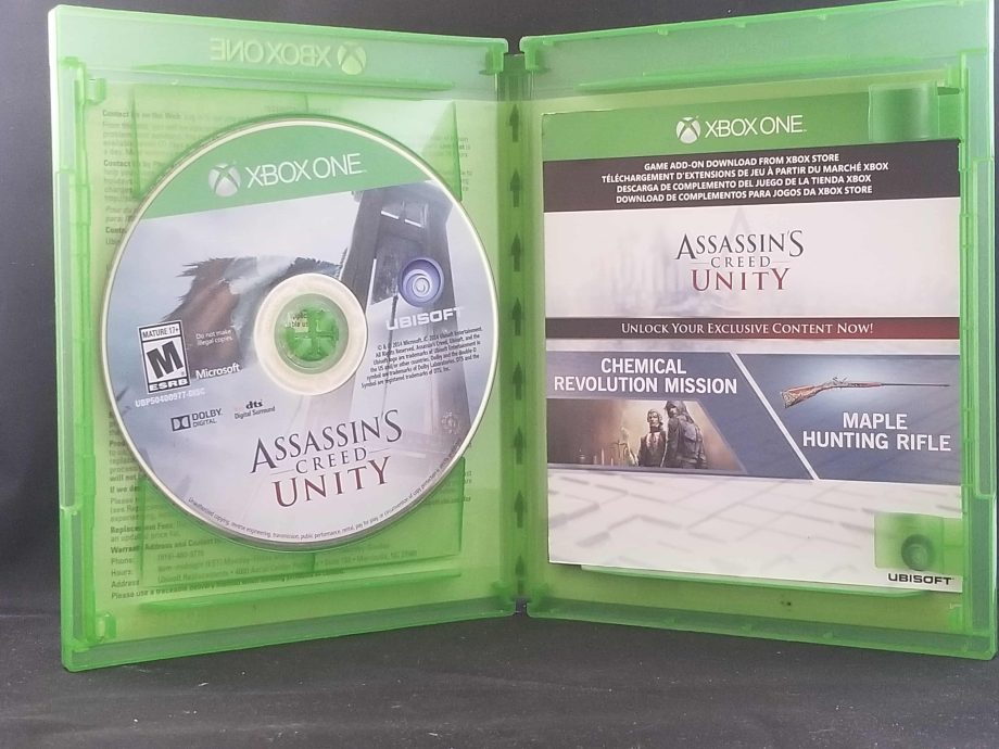 Assassin's Creed Unity Disc