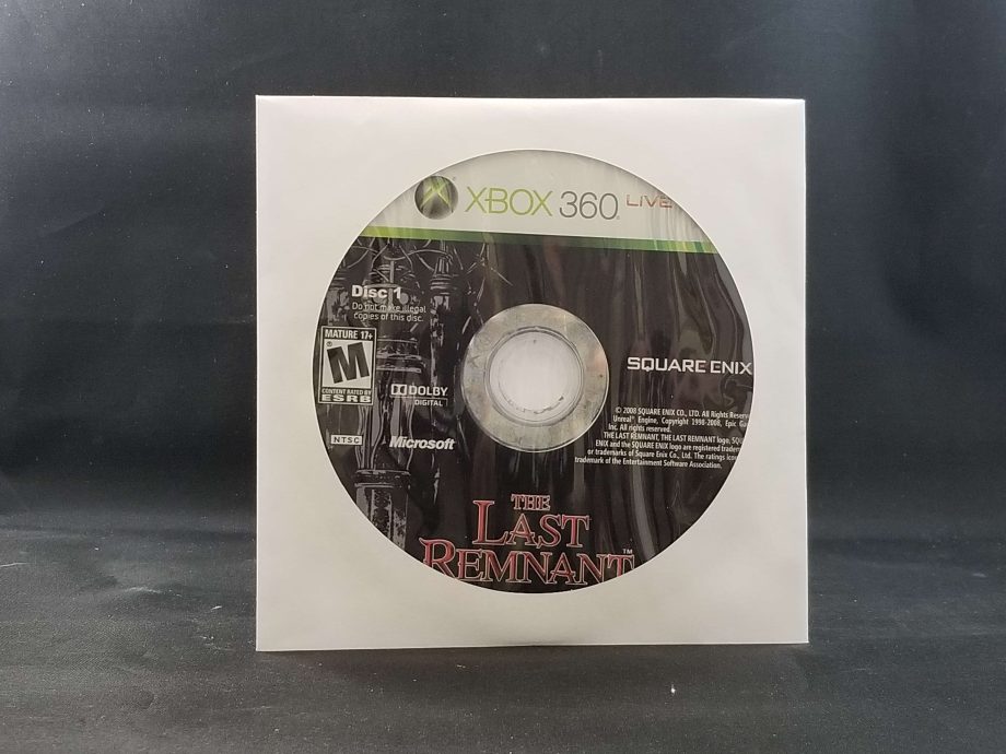 The Last Remnant Disc 1