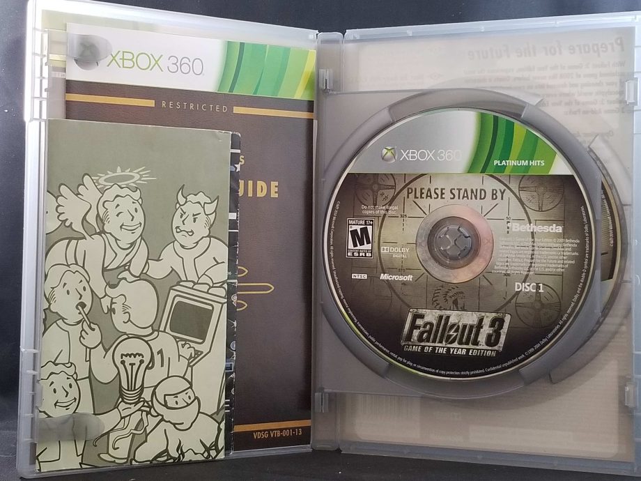 Fallout 3 Game Of The Year Disc 1