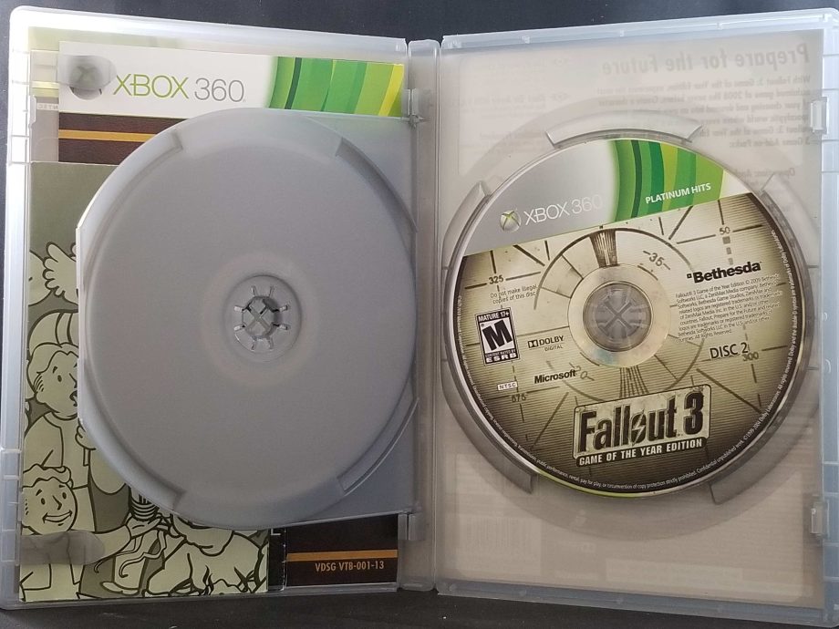 Fallout 3 Game Of The Year Disc