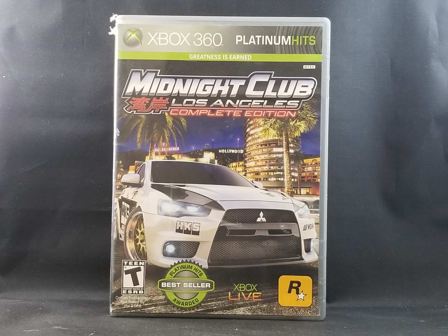Midnight Club Los Angeles Complete Edition Front