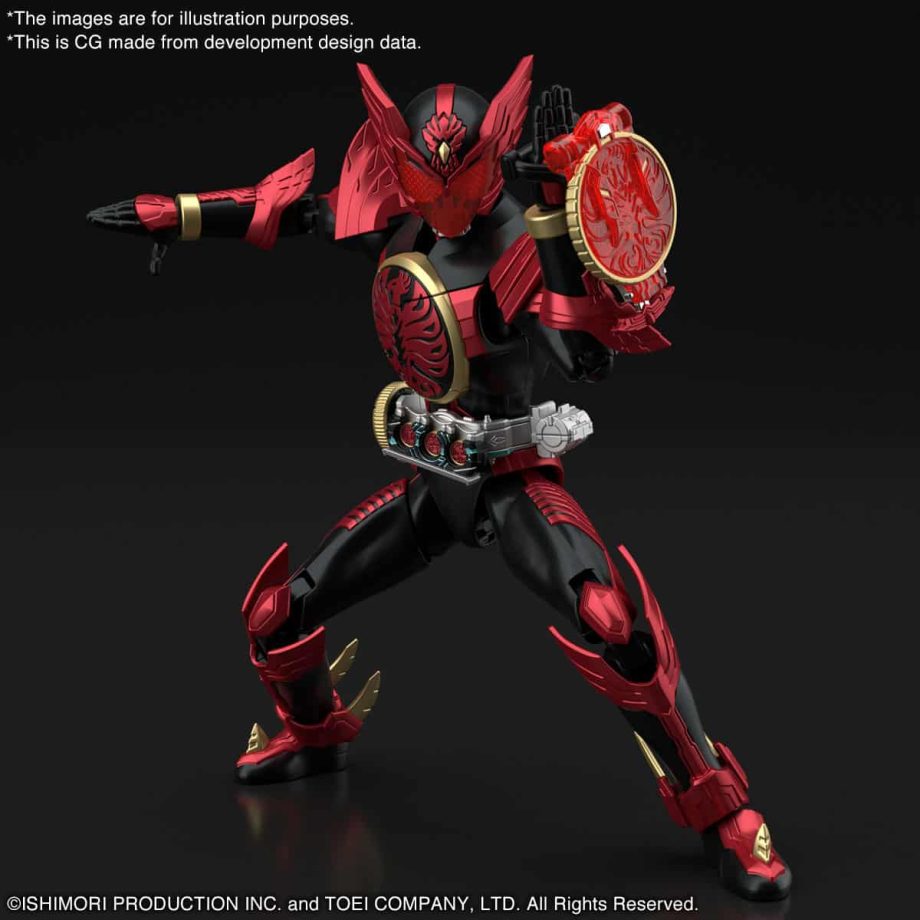 Kamen Rider OOO Tajadoru Combo Figure-Rise Standard Pose 4