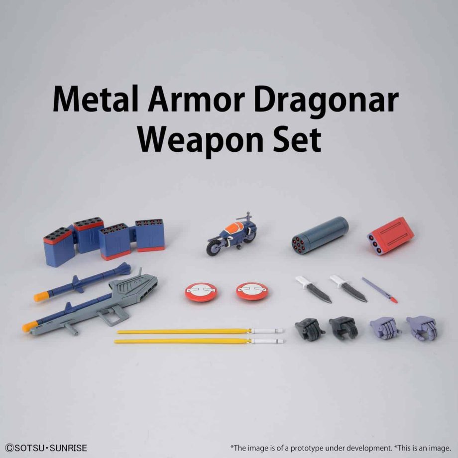 Metal Armor Dragonar 1/144 Earth Federation Set 1 Pose 6