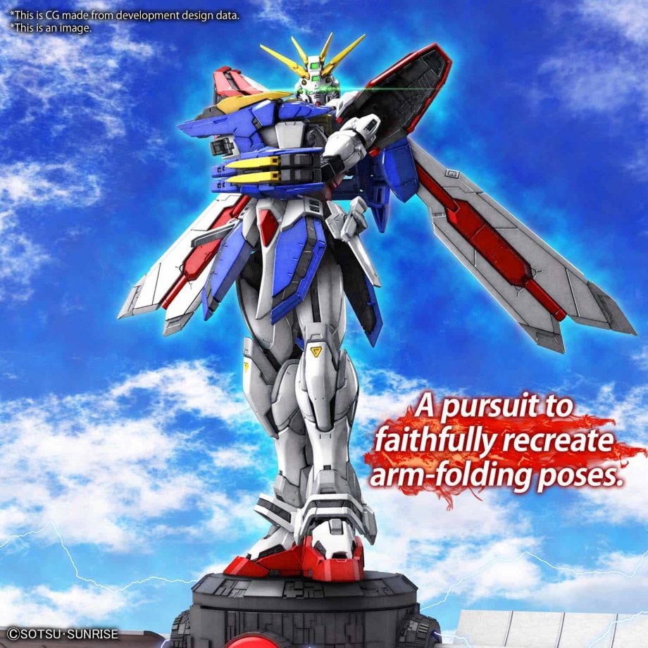 1/144 Real Grade God Gundam Pose 3