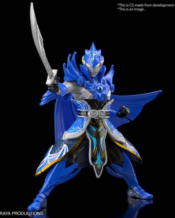 Ultraman Blu Xiahou Dun Armour Pose 1