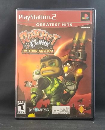 Ratchet & Clank Up Your Arsenal Front
