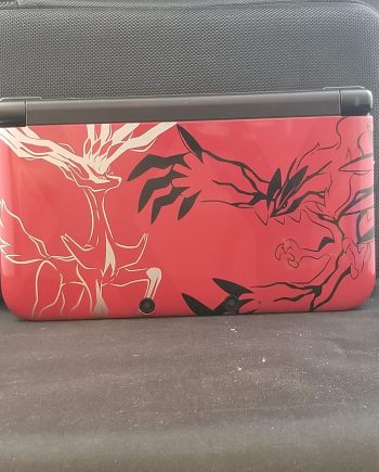 Nintendo 3DS XL Pokemon X & Y Red Limited Edition System Pose 1