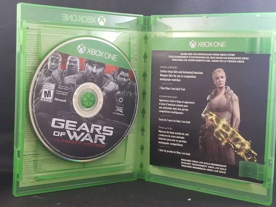 Gears Of War Ultimate Edition And Rare Replay Disc