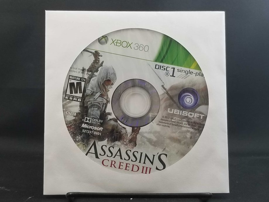 Assassin's Creed III Disc 1