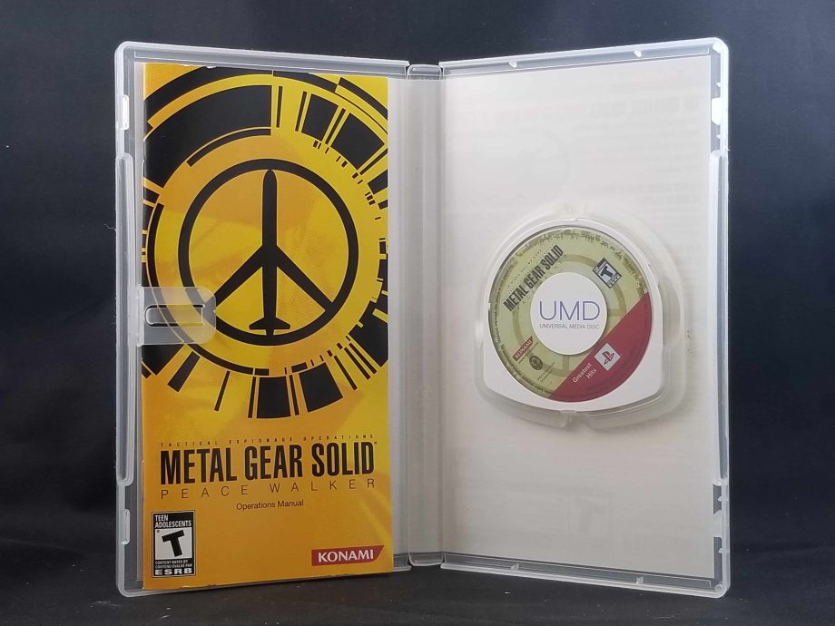 Metal Gear Solid Peace Walker Disc