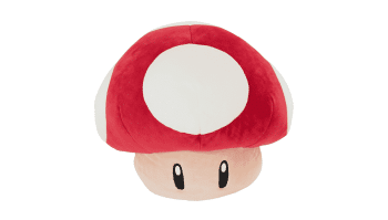 Mario Kart Mega Mushroom Plush Pose 1