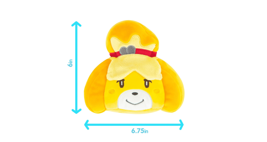 Animal Crossing Isabelle Junior 6 inch Plush Pose 2