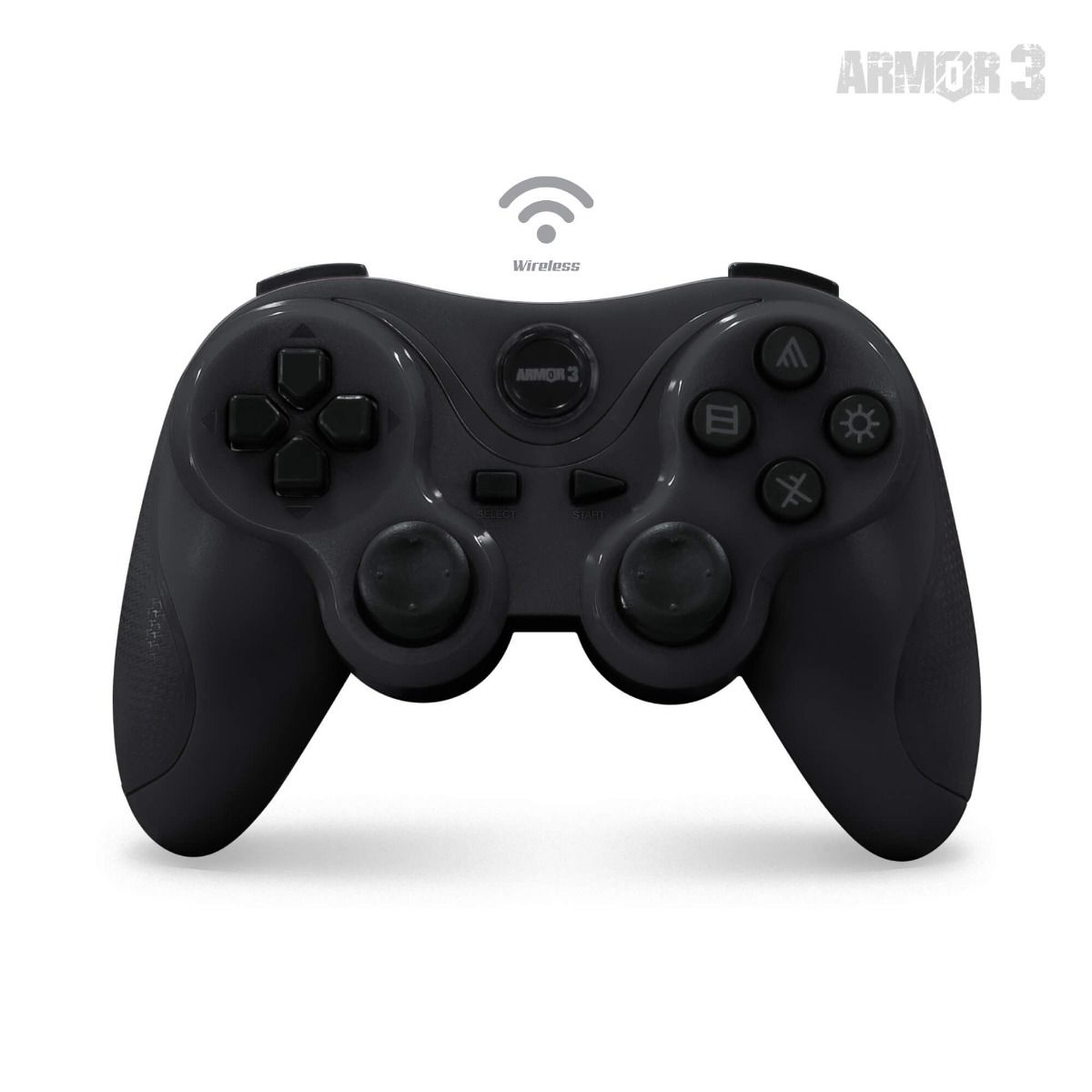 Armor 3 NuPlay PS3 Wireless Game Controller (Black) - Geek-Is-Us