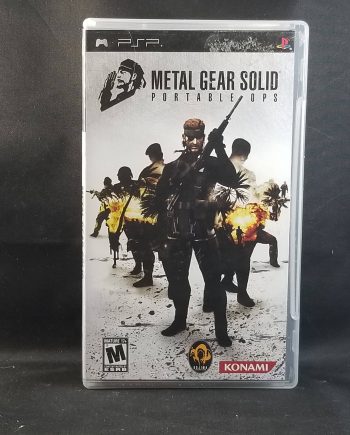 Metal Gear Solid Portable Ops Front