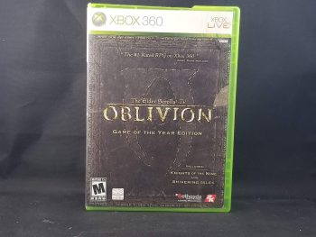 Elder Scrolls IV Oblivion Game Of The Year Front