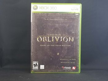 Elder Scrolls IV Oblivion Game Of The Year Edition Front