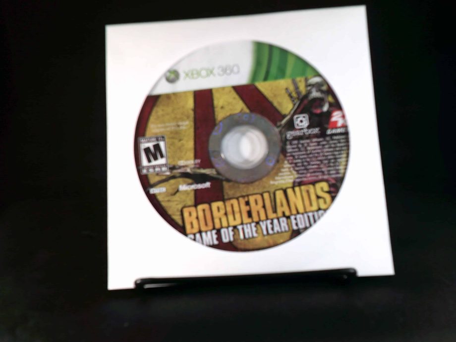 Borderlands GOTY Xbox 360 Disc 1