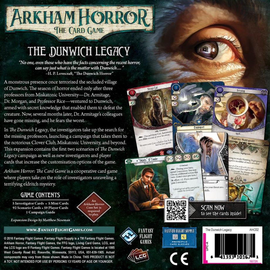Arkham Horror LCG The Dunwich Legacy Deluxe Pose 3