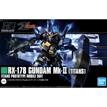 High Grade RX-178 Gundam MK-II Titans Box