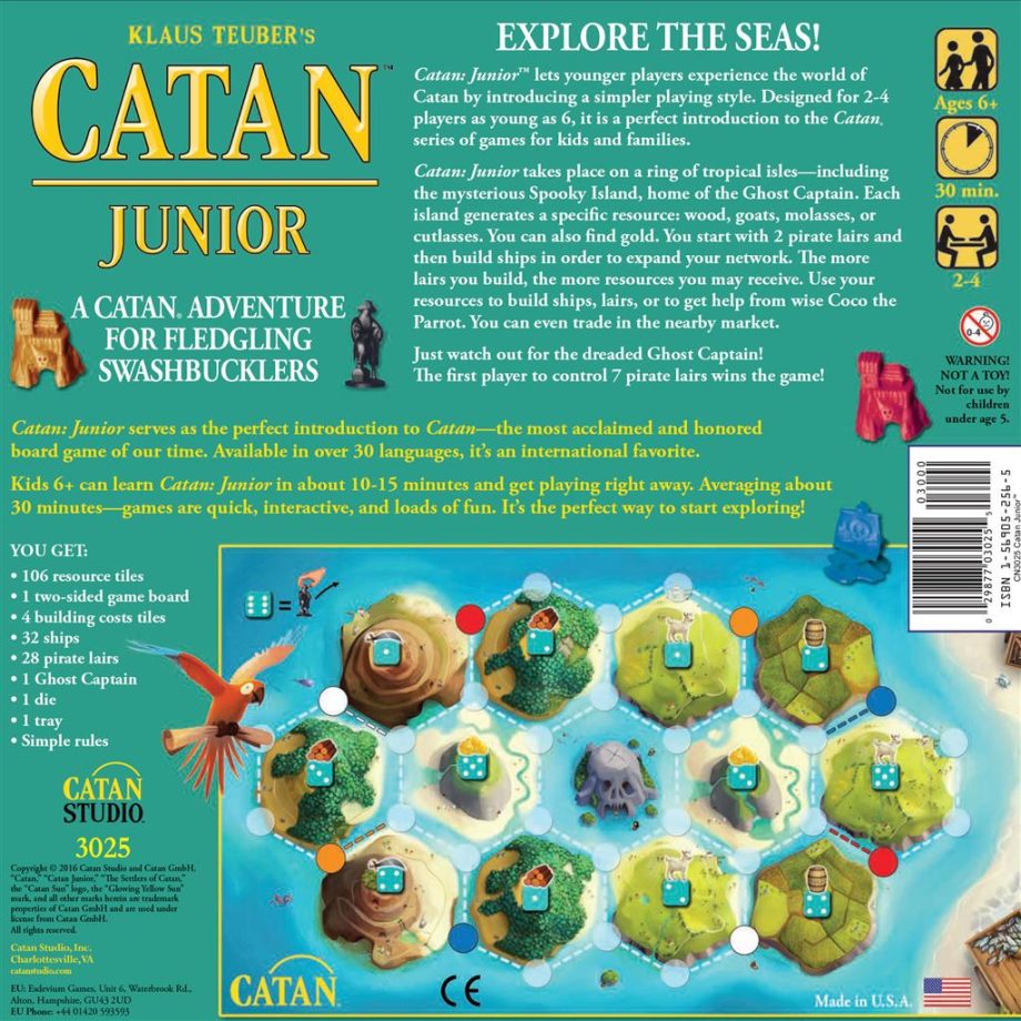 Catan Junior Pose 2