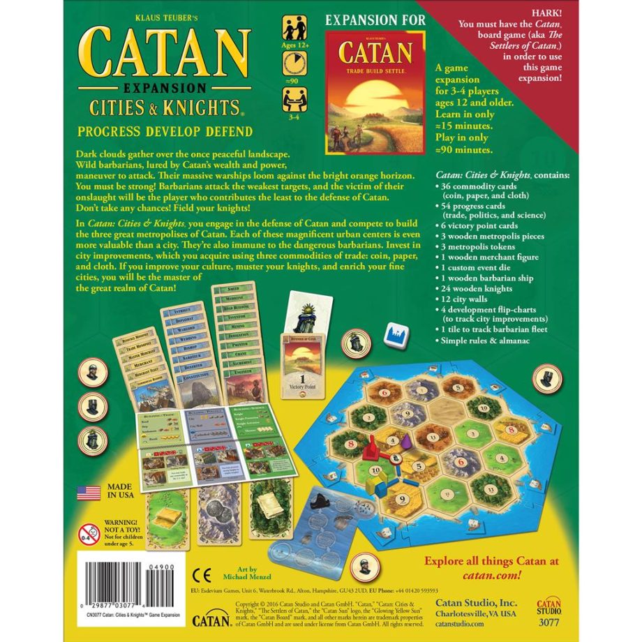 Catan Expansion Cities & Knights Pose 2