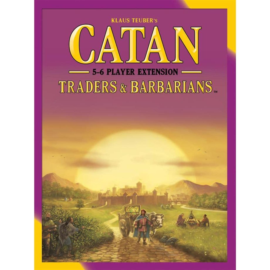 Catan Extension Traders & Barbarians 5-6 Player Pose 2