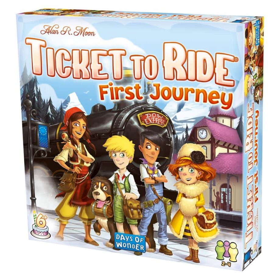 Ticket To Ride Europe First Journey Pose 2
