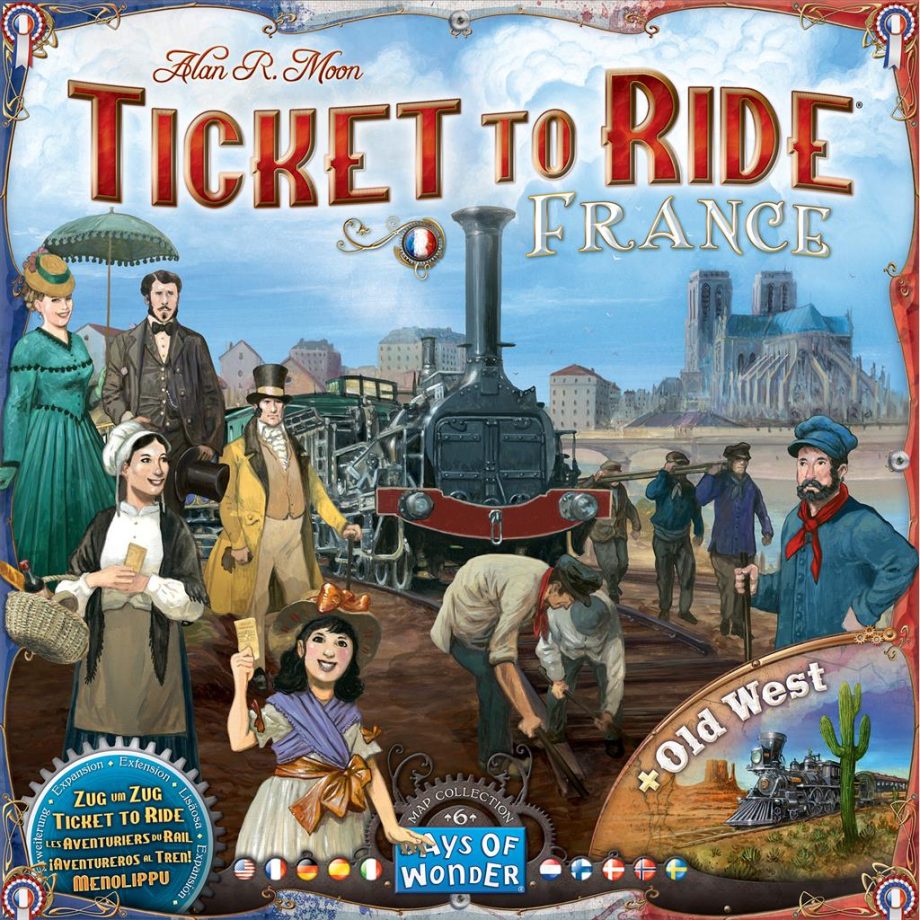 Ticket To Ride France & Old West Pose 2