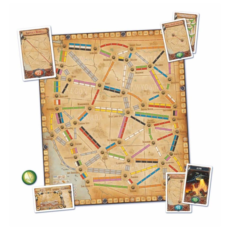 Ticket To Ride France & Old West Pose 3