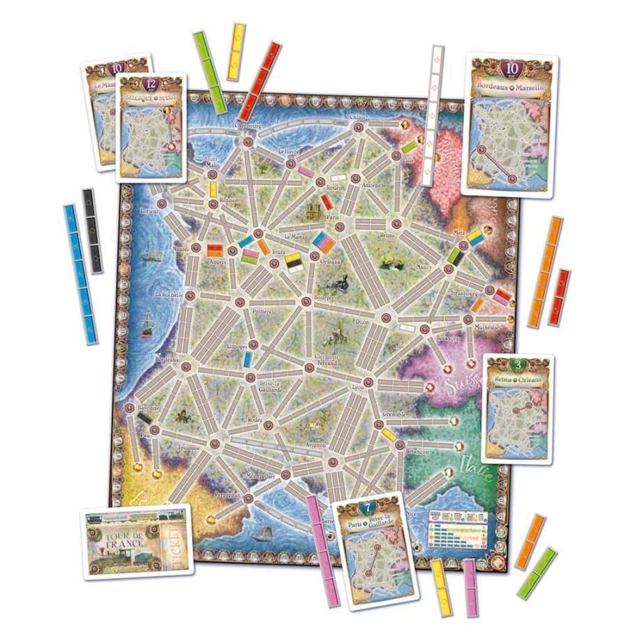 Ticket To Ride France & Old West Pose 4