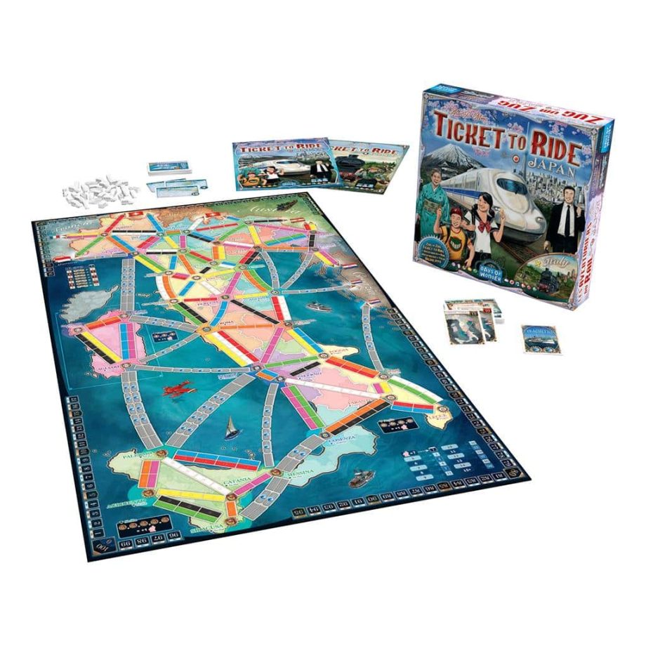 Ticket To Ride Japan & Italy Pose 5