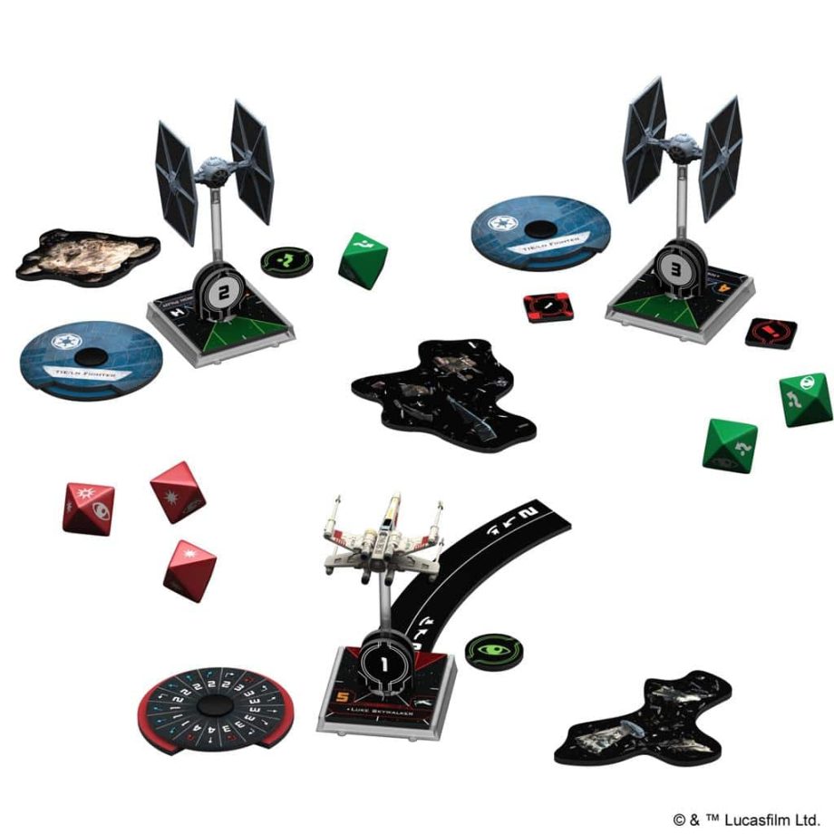 Star Wars X-Wing Second Edition Core Set Pose 3