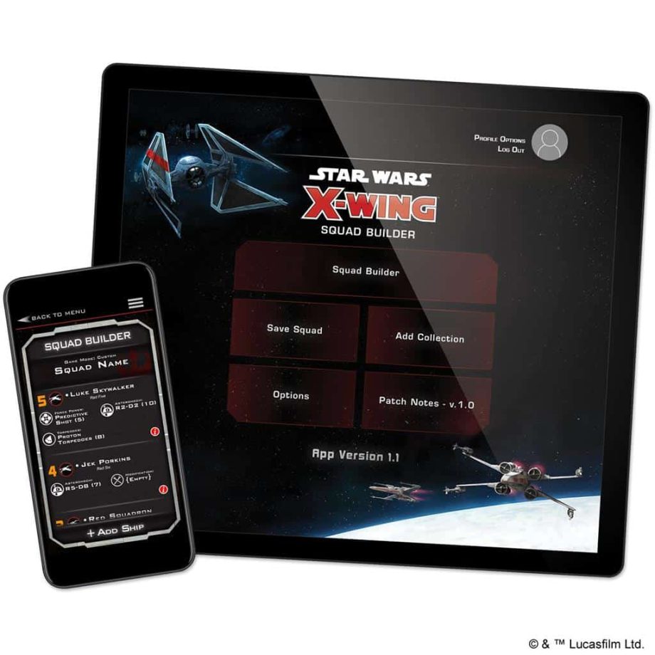 Star Wars X-Wing Second Edition Core Set Pose 4