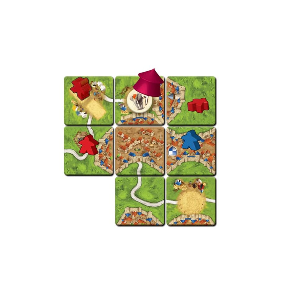 Carcassonne Expansion 10 Under The Big Top Pose 4