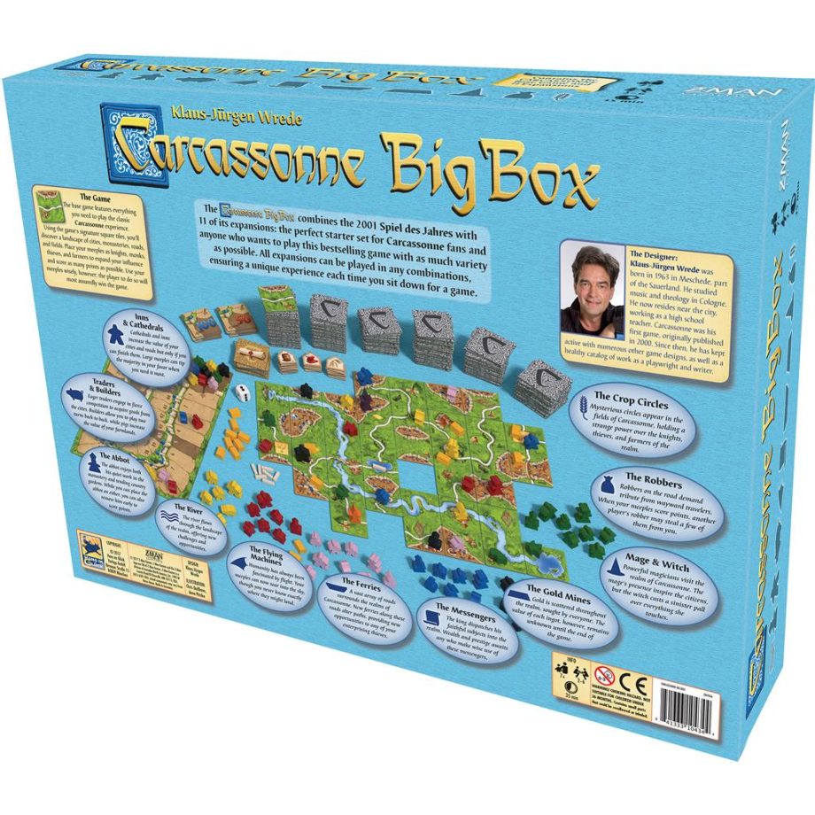 Carcassonne Big Box Pose 2
