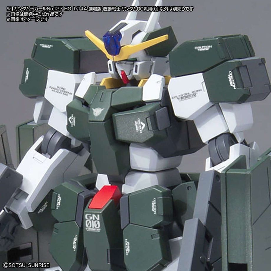 Gundam Decal 1/144 Mobile Suit Gundam 00 The Movie Multiuse 1 No. 127 Pose 2