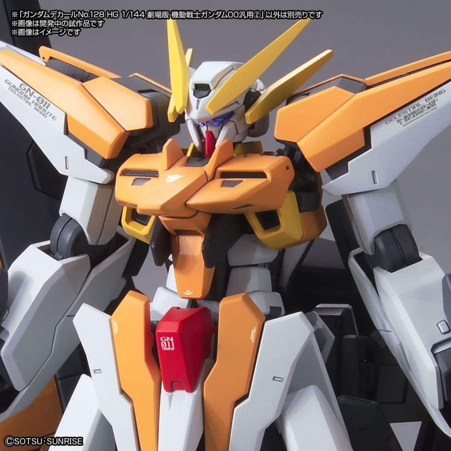 Gundam Decal 1/144 Mobile Suit Gundam 00 The Movie Multiuse 2 No. 128 Pose 2