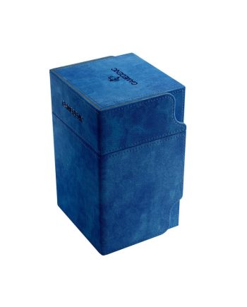 Gamegenic Watchtower Deck Box 100Plus Blue Pose 1