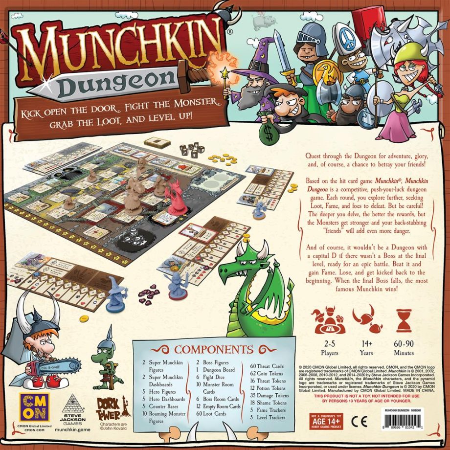 Munchkin Dungeon Pose 2
