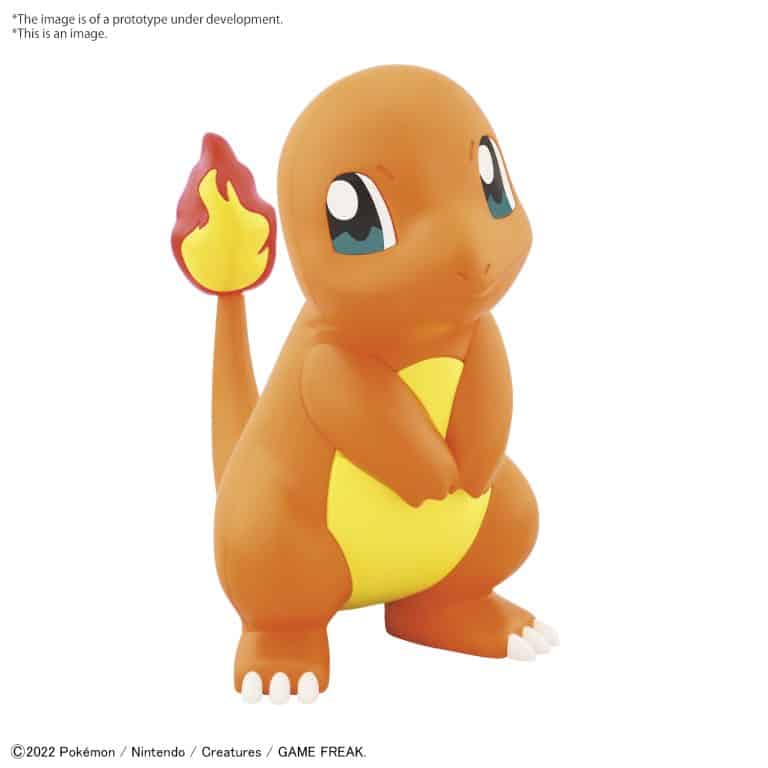 Pokemon Charmander Model Kit Pose 1