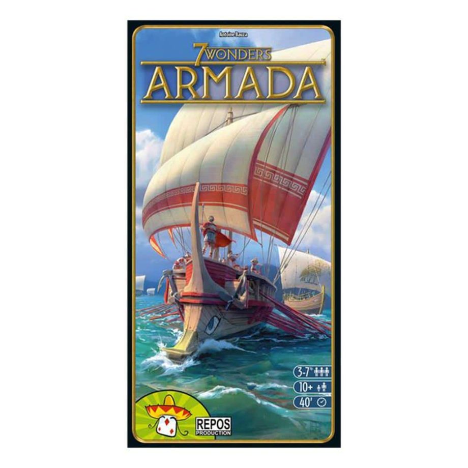 7 Wonders Armada Expansion Pose 2