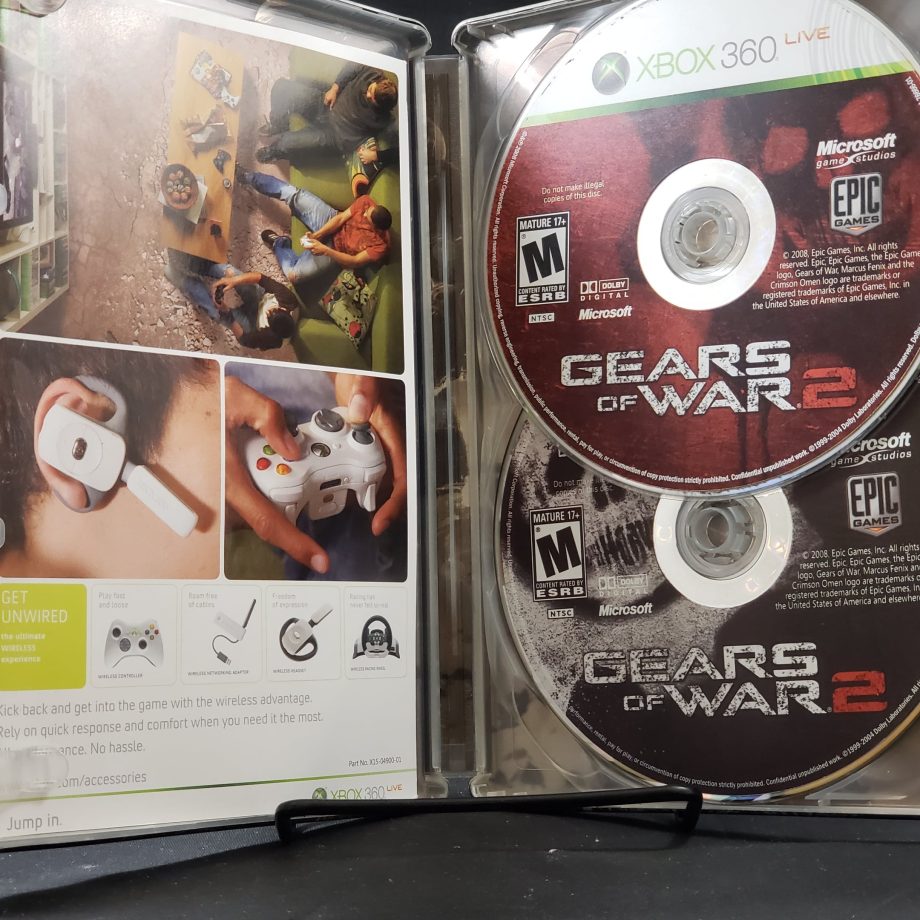 Gears Of War 2 Disc