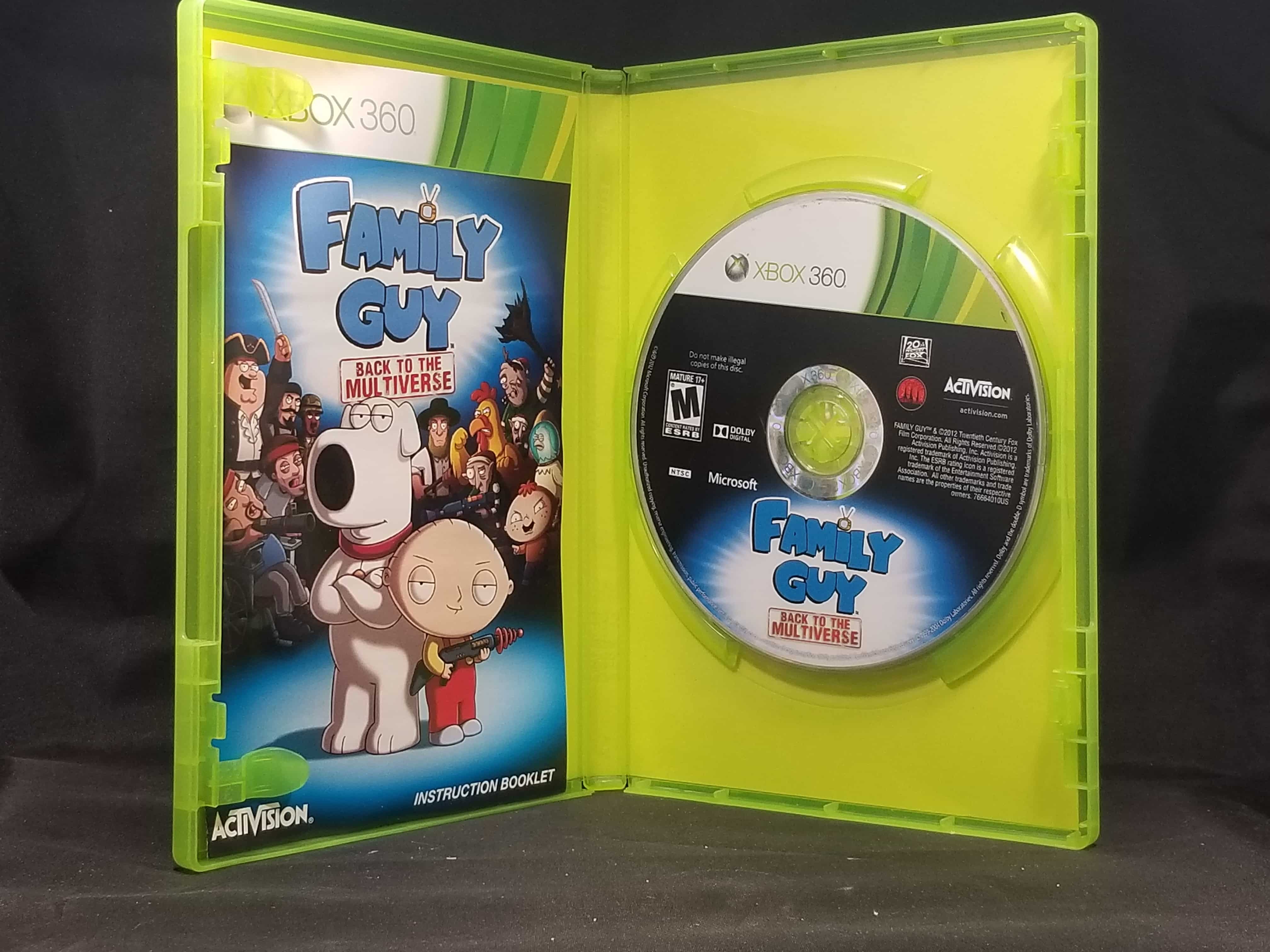 Aventura de acción  Family guy, Xbox 360, Activision