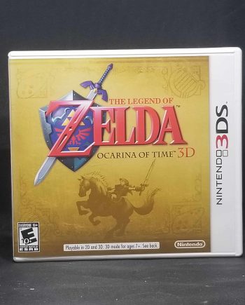 Zelda Ocarina Of Time 3D Front